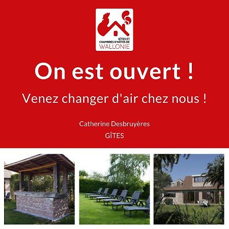 Villa Au Detour Du Trieu Estaimbourg Exterior foto